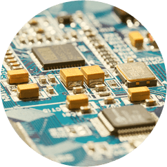 Telephone equipment circuit board