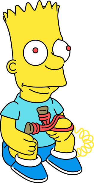Bart Simpson Novelty Phone