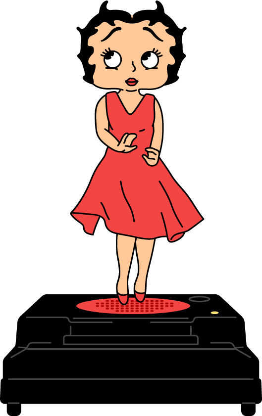 Betty Boop Novelty Phone