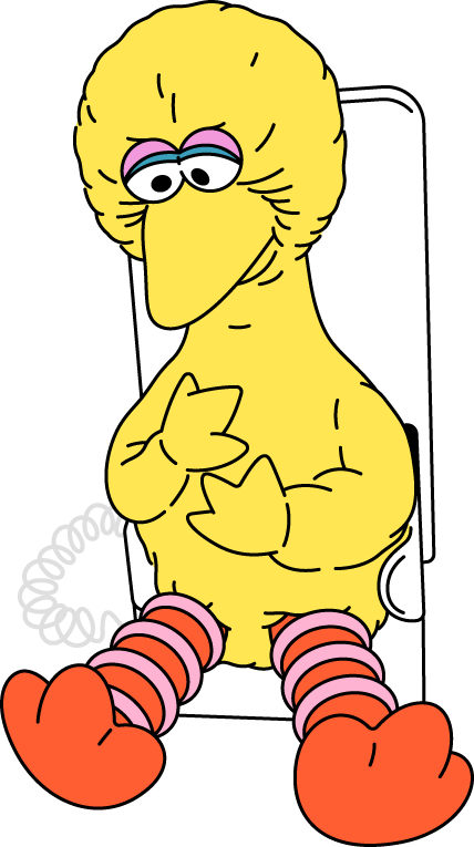 Big Bird Novelty Phone