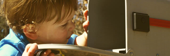 Checking the mailbox