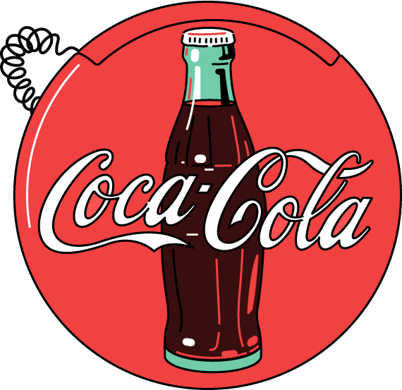 Coca-Cola Disc Novelty Phone