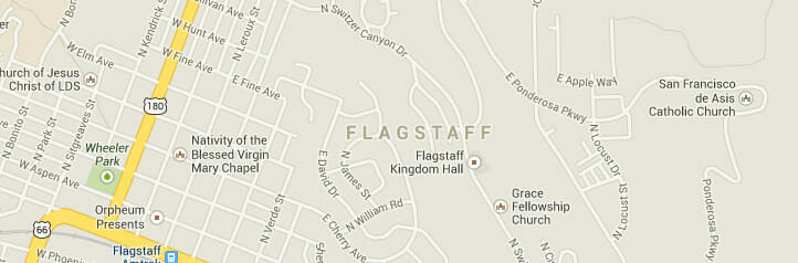 Flagstaff Map 