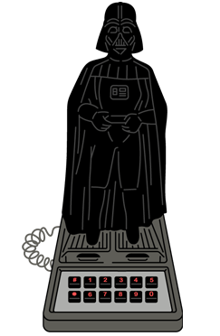 Darth Vader Body Novelty Phone