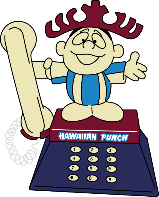 Hawaiian Punch Novelty Phone