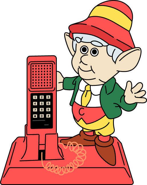 Keebler Elf Novelty Phone
