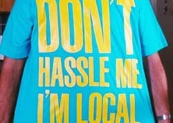 What About Bob - Don't Hassle Me I'm Local