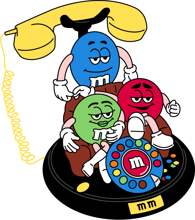 M&M's Novelty Phone