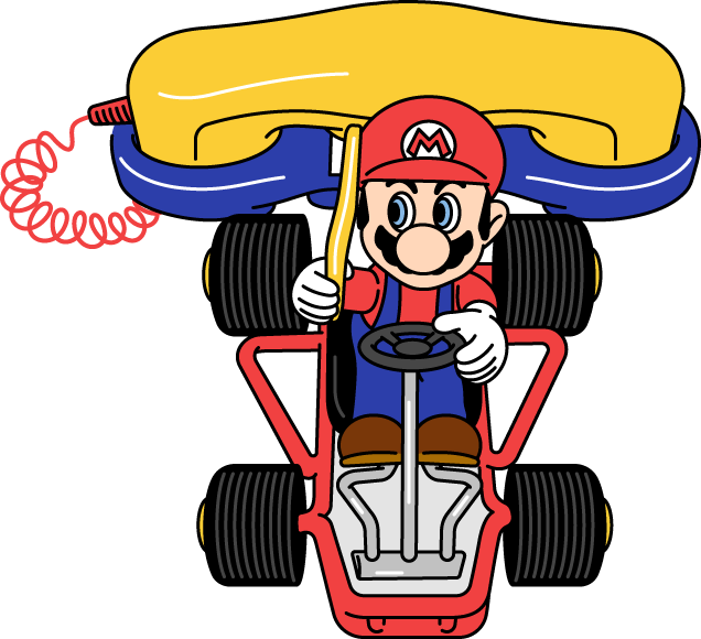 Mario Kart Novelty Phone
