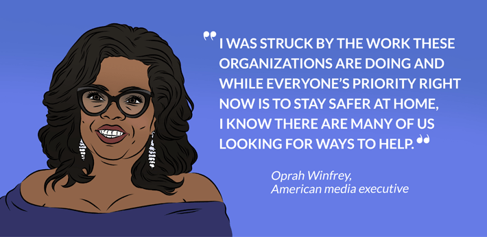 Oprah Winfrey COVID-19 Quote