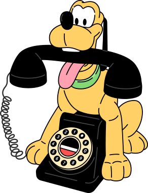 Disney Pluto Novelty Telephone