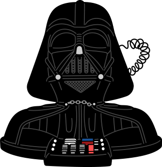 Darth Vader Novelty Telephone