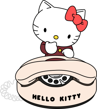 Hello Kitty Novelty Telephone