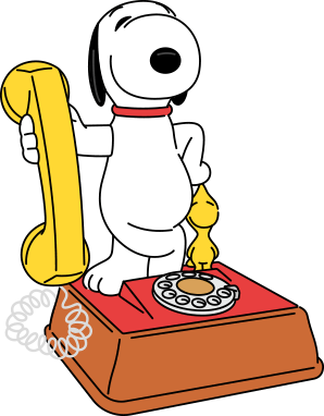 Snoopy Novelty Telephone