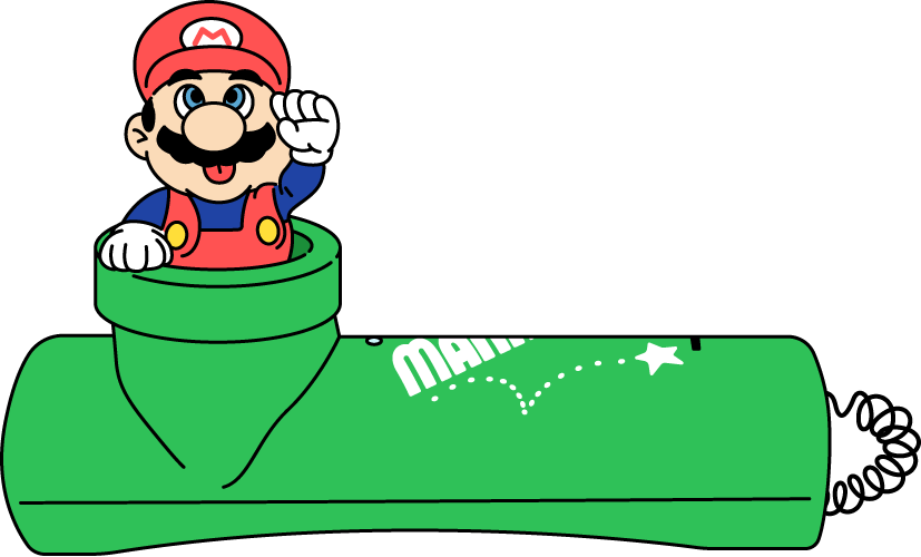 Super Mario Novelty Phone