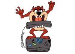 Taz Novelty Telephone