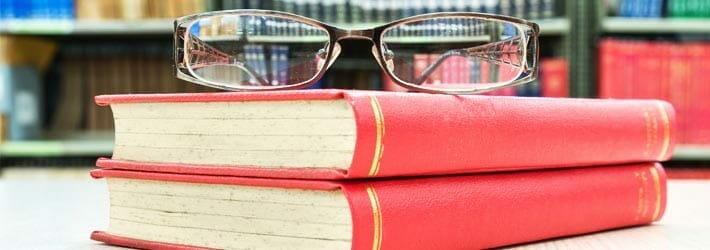 Glasses On Books