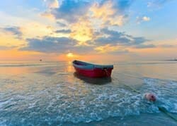 Boat On Shore