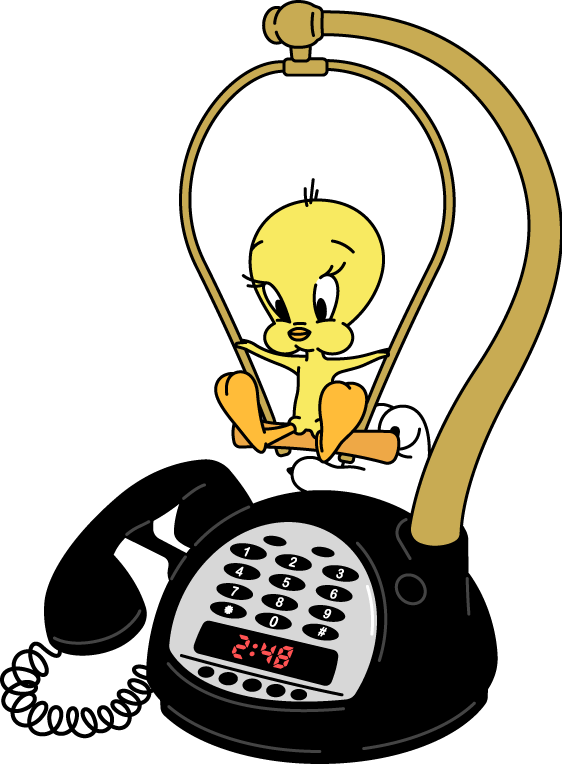 Tweety Bird Alarm Clock Novelty Phone