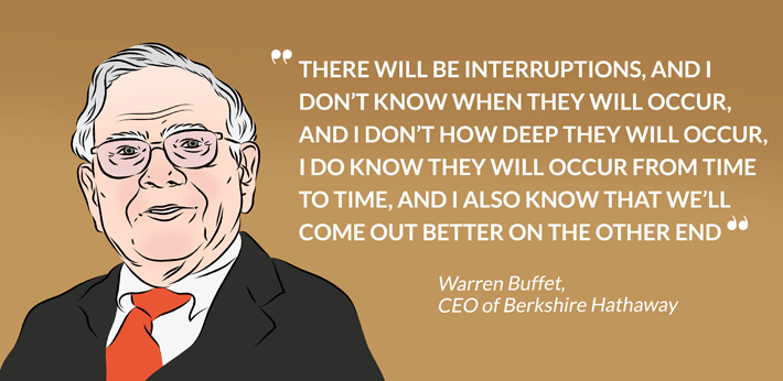 Warren Buffet COVID-19 Quote