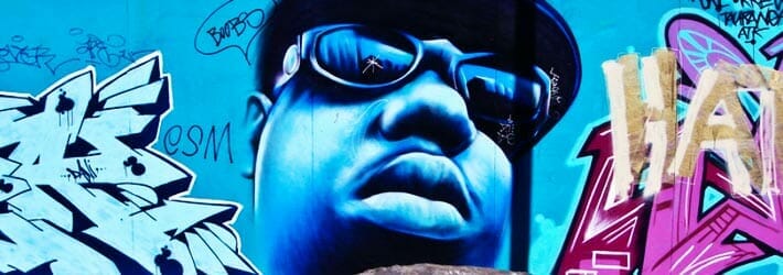 Notorious BIG grafitti