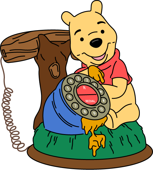 Winnie The Pooh 2 Novelty Phone