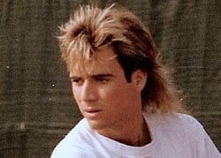 Andre Agassi Outsources Hair