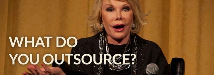 What do you outsource?